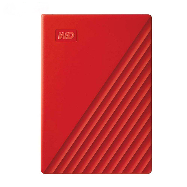 هارد اکسترنال وسترن دیجیتال قرمز مدل My Passport rvl ظرفیت 4 ترابایت