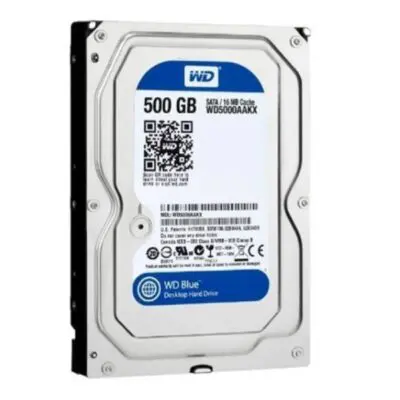 هارددیسک اینترنال وسترن دیجیتال مدل Blue WD5000AAKX ظرفیت 500 گیگابایت