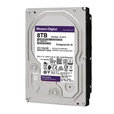 هارددیسک اینترنال وسترن دیجیتال مدل 8purple WD82EJRX ترابایت