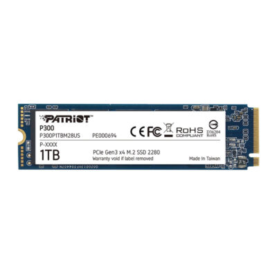 حافظه SSD اینترنال پاتریوت مدل P300 M.2 ظرفیت 1ترابایت