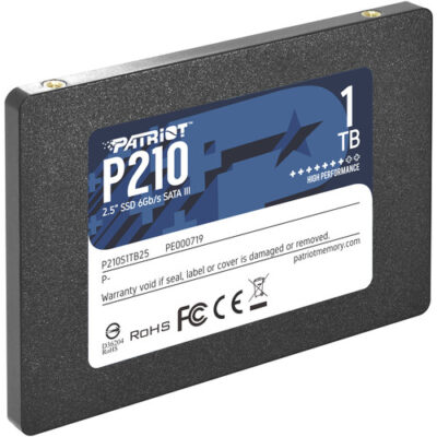 حافظه SSD اینترنال پاتریوت مدل P210 Sata III ظرفیت 1ترابایت