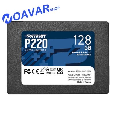 افظه SSD اینترنال پتریوت مدل P220 ظرفیت 128 گیگابایت